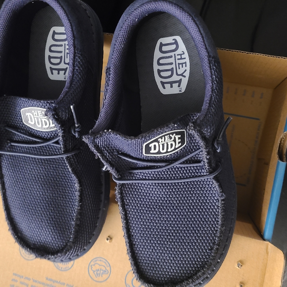 Hey Dude Navy Blue Casual Shoes